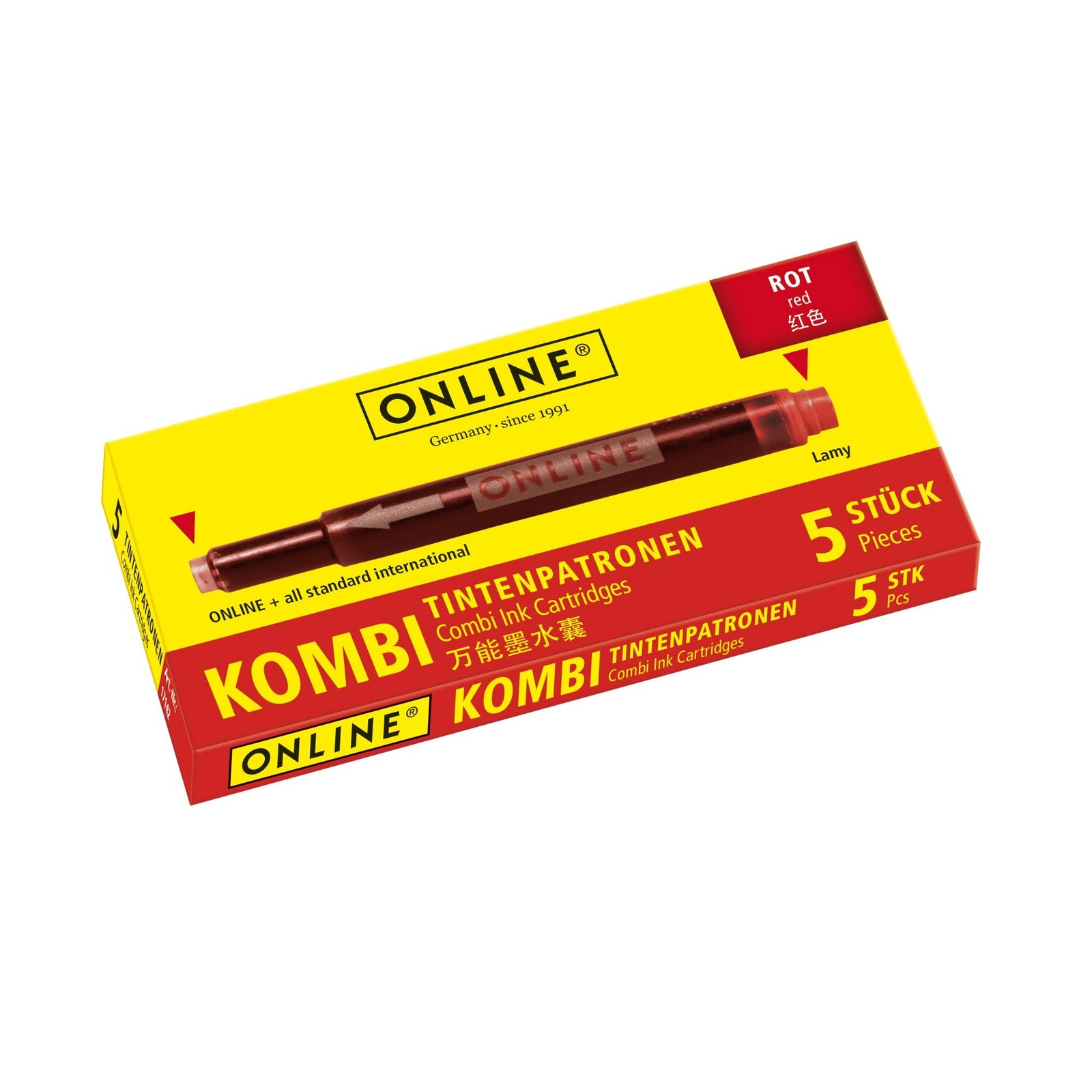 Online double-sided pen ink cartridges, universal pen refills, compatible with a
