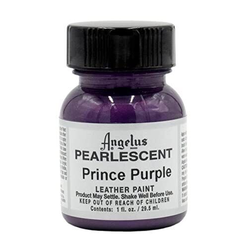 Angelus Pittura in pelle perlescente, Prince Purple, 1 oz. (j8u)