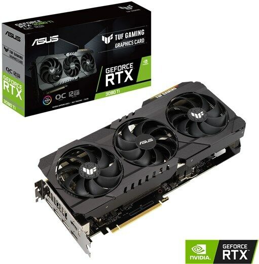 ASUS SCHEDA VIDEO NVIDIA GEFORCE TUF GAMING RTX 3080TI OC EDITION 12GB GDDR6X HD