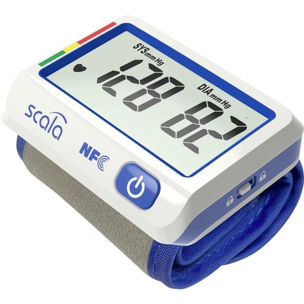 Scala 60270  SC 6027 NFC polso Misuratore della pressione sanguigna