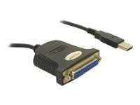 Delock USB 1.1 parallel adapter USB A DB25 0,8 m Adattatore 61330