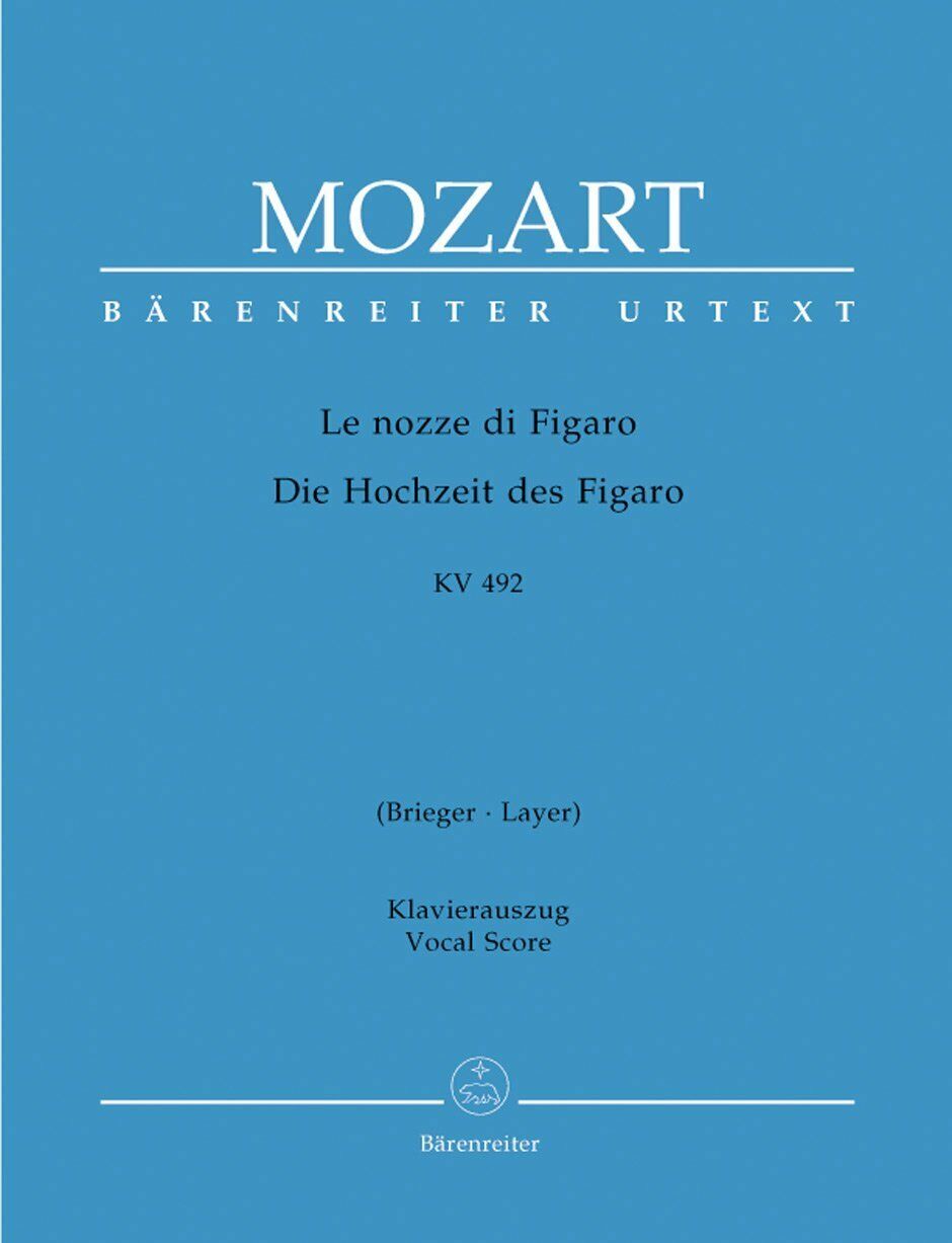 Le nozze di Figaro (Die Hochzeit des Figaro) KV 492 -Opera buffa in vier (e1Q)