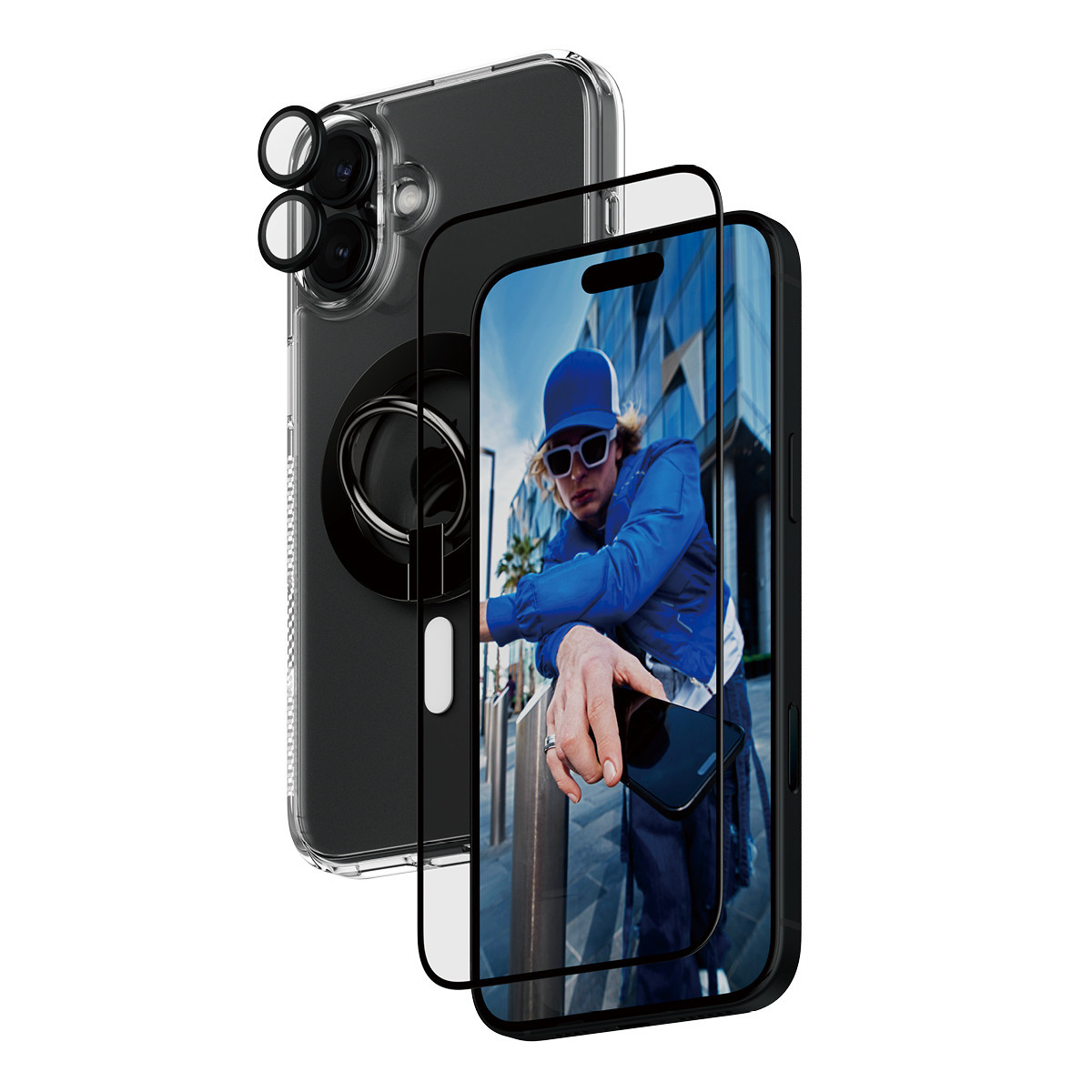 PanzerGlass PG 4-in-1 Bundle iPhone 16 6.7Inch