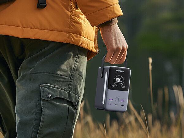 Ugreen Nexode Power Bank 48000 mAh Litio Grigio