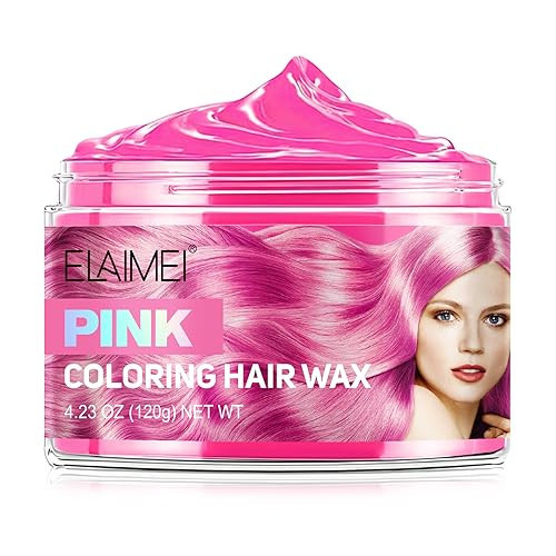 Hair Colour Cera, Cera Temporanea per Capelli, gel colorato per capelli (a5v)