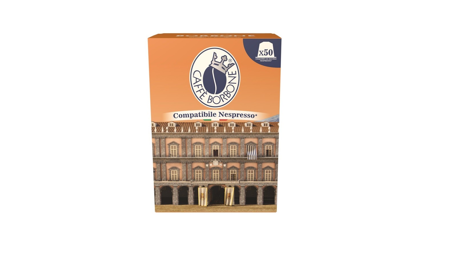 BORBONE PALAZZO DECISA COMP. NESPRESSO 50 PZ. REBNERAPALAZDEC050N