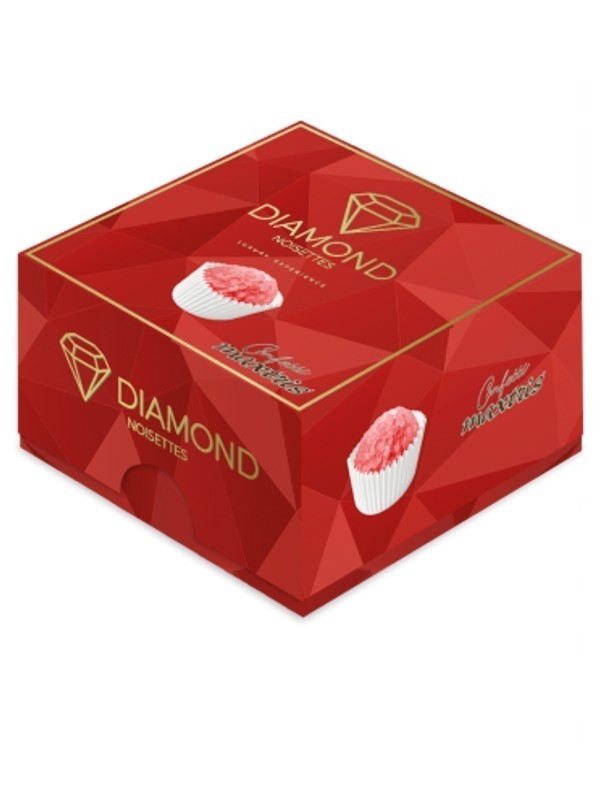 CONFETTI MAXTRIS DIAMOND NOISETTES LUXURI ROSSO 500 GR