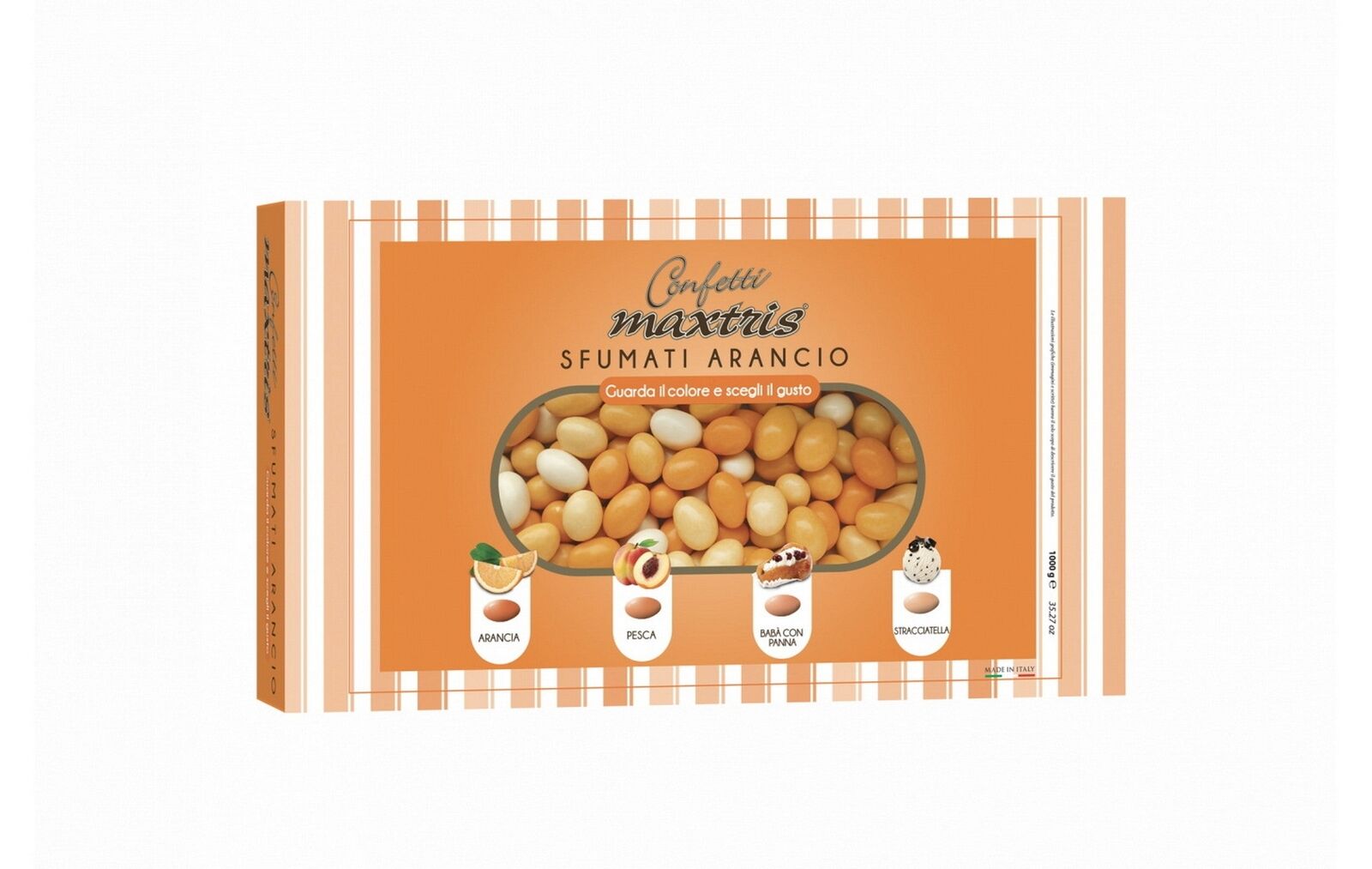 Maxtris Maxtris Confetti Ciocomandorla Sfumati Arancione 1 Kg
