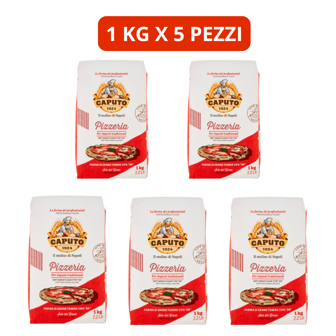 MULINO CAPUTO FARINA TIPO "0" PIZZERIA KG 1