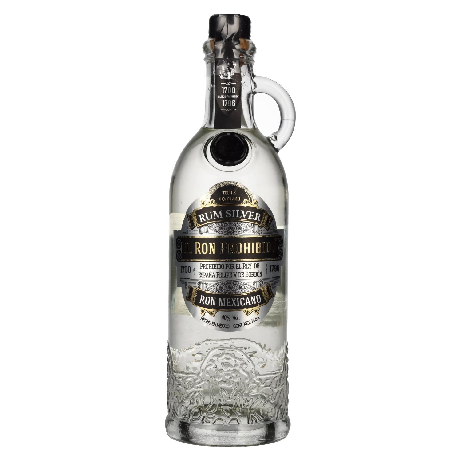 El Ron Prohibido Rum SILVER Ron Mexicano