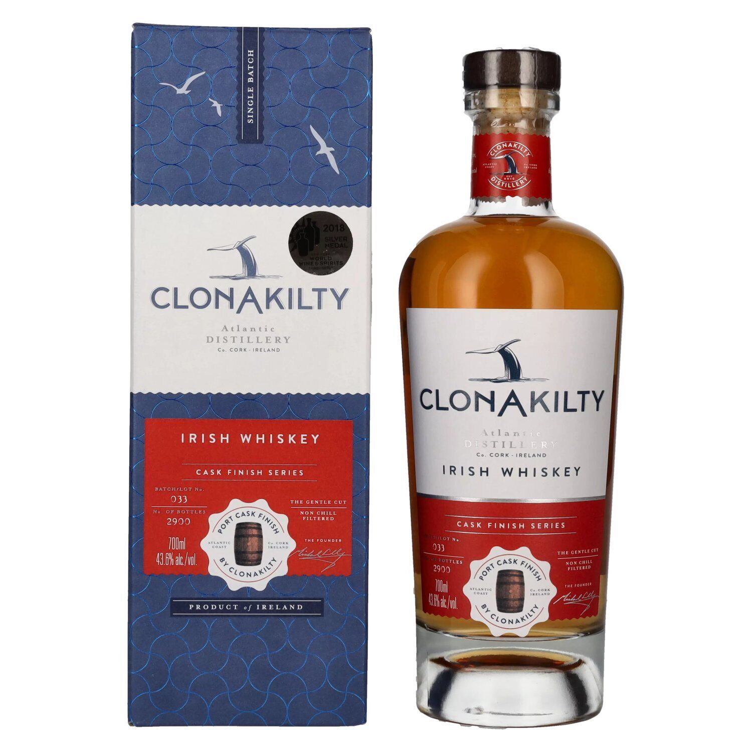 Clonakilty Irish Whiskey Port Cask