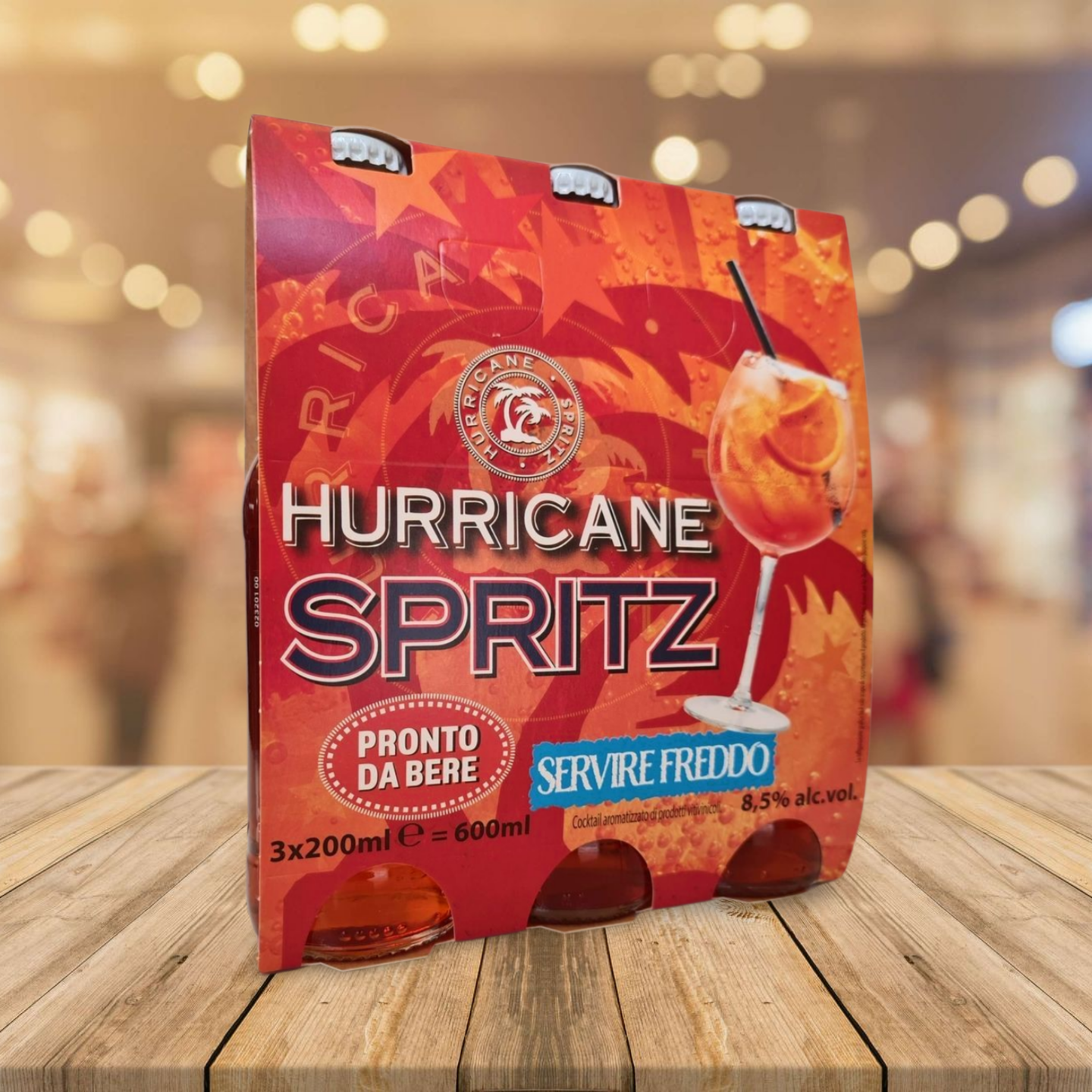 3 X APERITIVO SPRITZ HURRICANE VAP CL. 20
