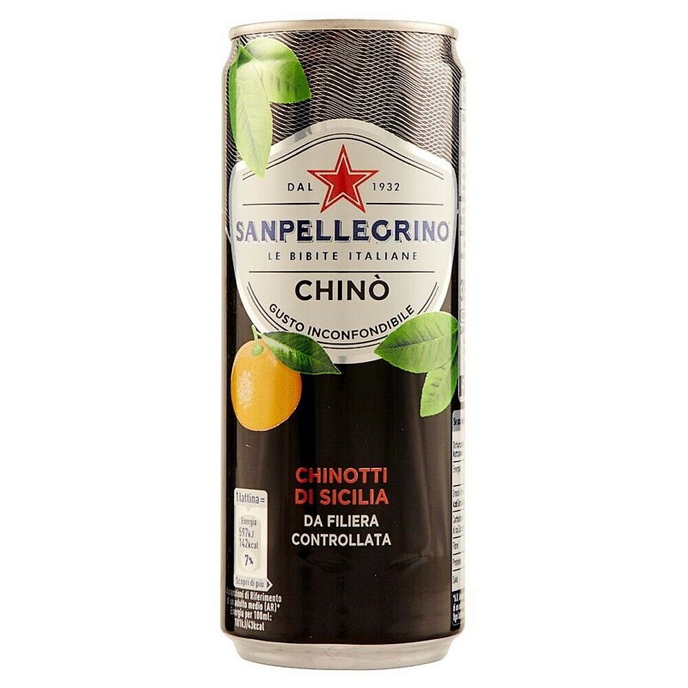 San Pellegrino Chinotto Lattina 33cl X24 pz