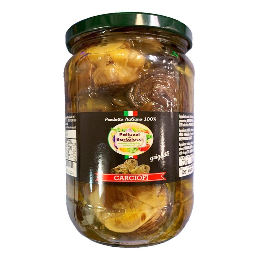 PALLUZZI CARCIOFI GRIGLIATI GR.720