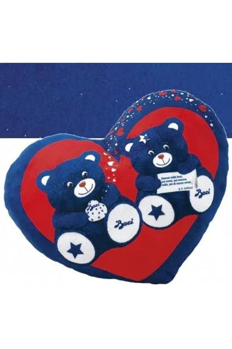 CUSCINO CUORE CON BACI PERUGINA 75 GR