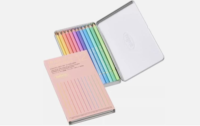 Holbein Colored Pencils Artist OP903 12 Colors Pastel Tone Set Brand New Sealed