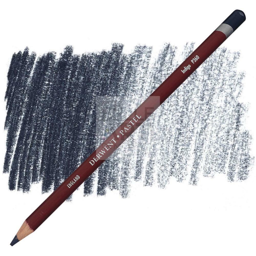 MATITA A PASTELLO SECCO SERIE " PASTEL " DERWENT P360 INDIGO