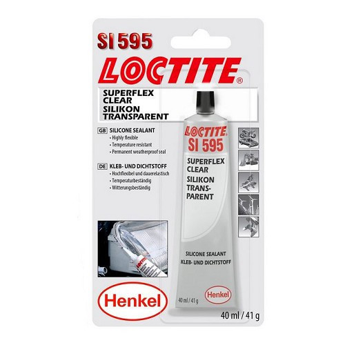 Pasta per guarnizioni LOCTITE Silicone trasparente SI 595 45g