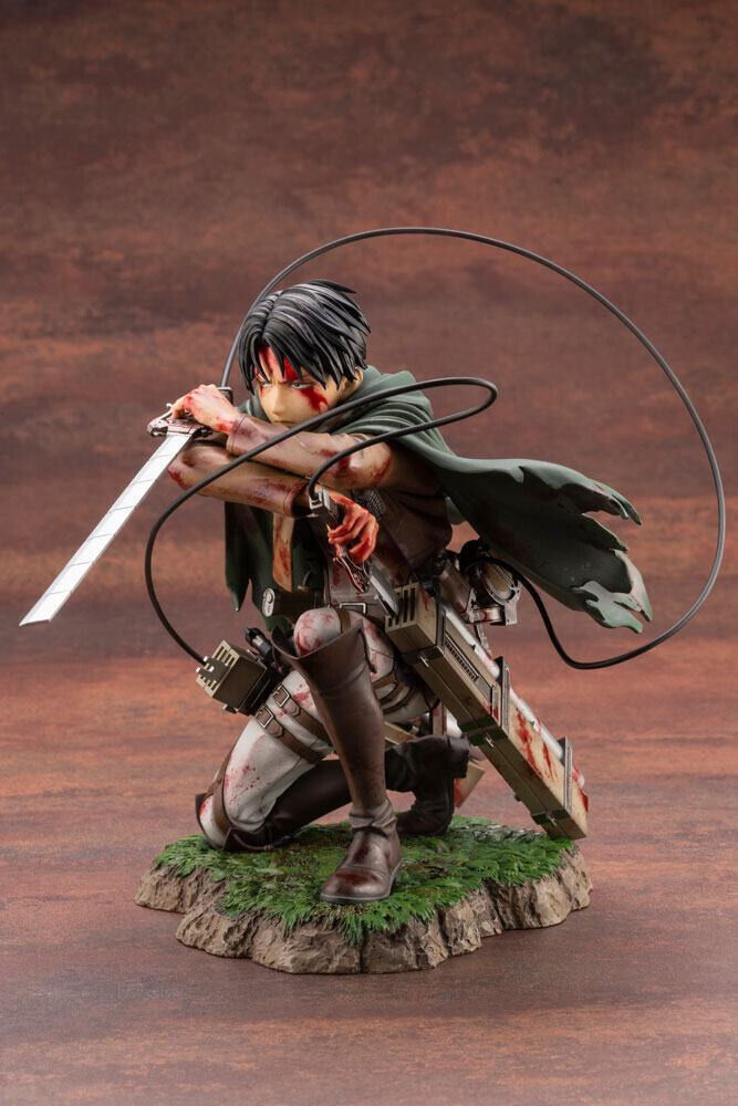 ATTACK ON TITAN LEVI FORTITUDE KOTOBUKIYA KTOPP875 17CM