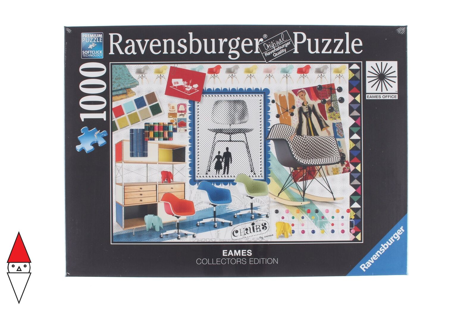 PUZZLE TEMATICO RAVENSBURGER INTERNI EAMES DESIGN SPECTRUM 1000 PZ
