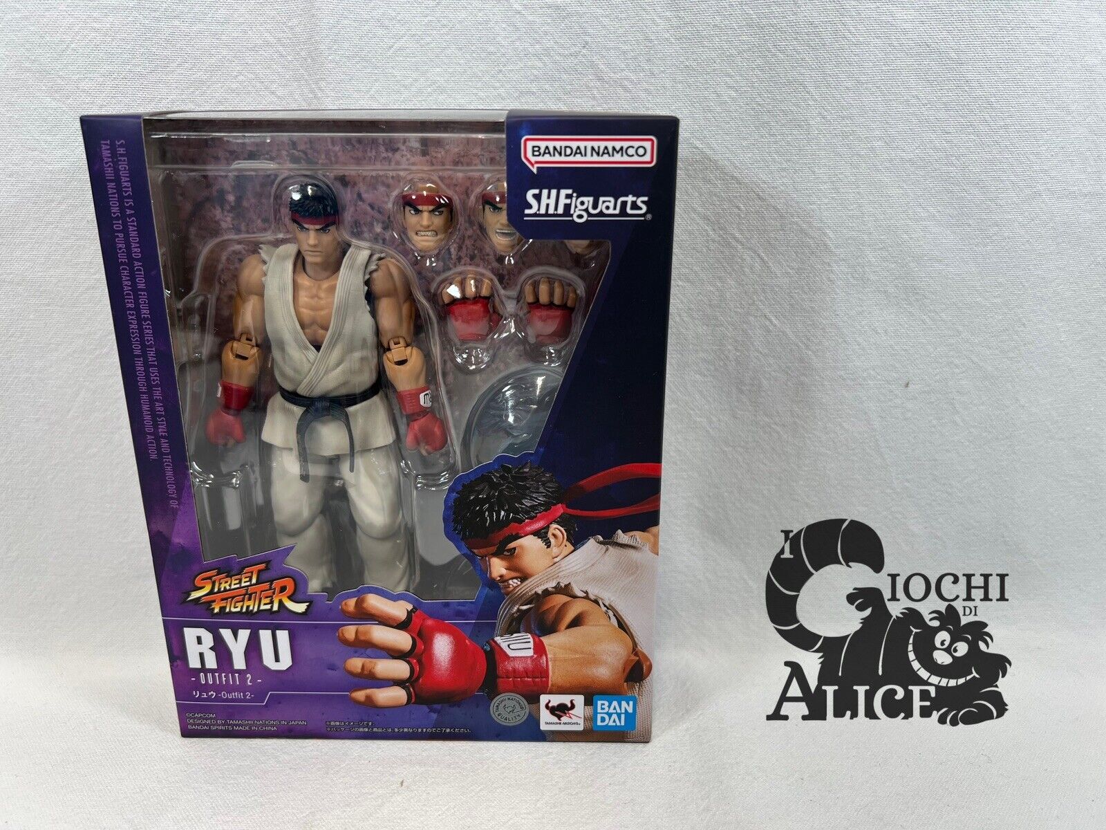 Bandai SH figuarts Serie Street Fighter Ryu - Outfit 2 -
