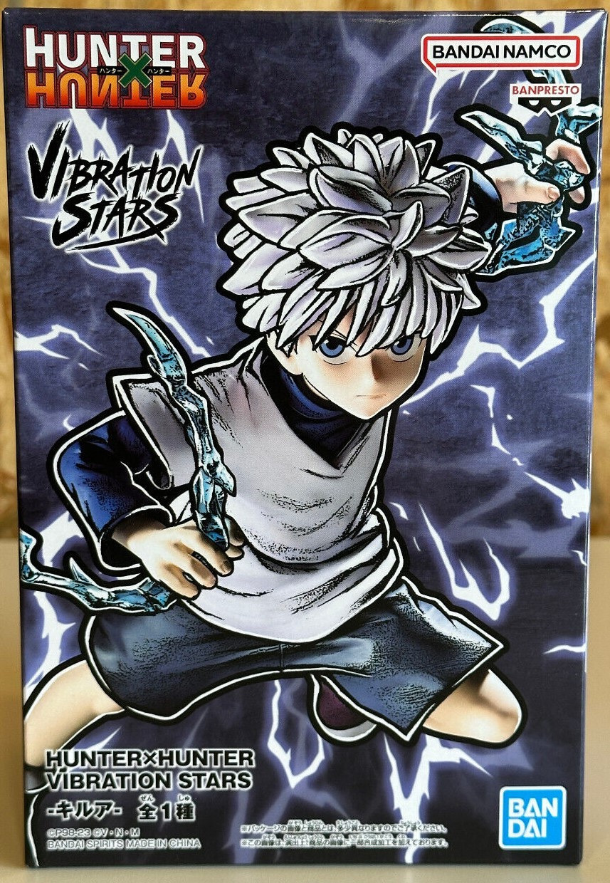 BANPRESTO VIBRATION STARS HUNTER X HUNTER KILLUA ZOLDYCK  ACTION FIGURE 12CM BAN