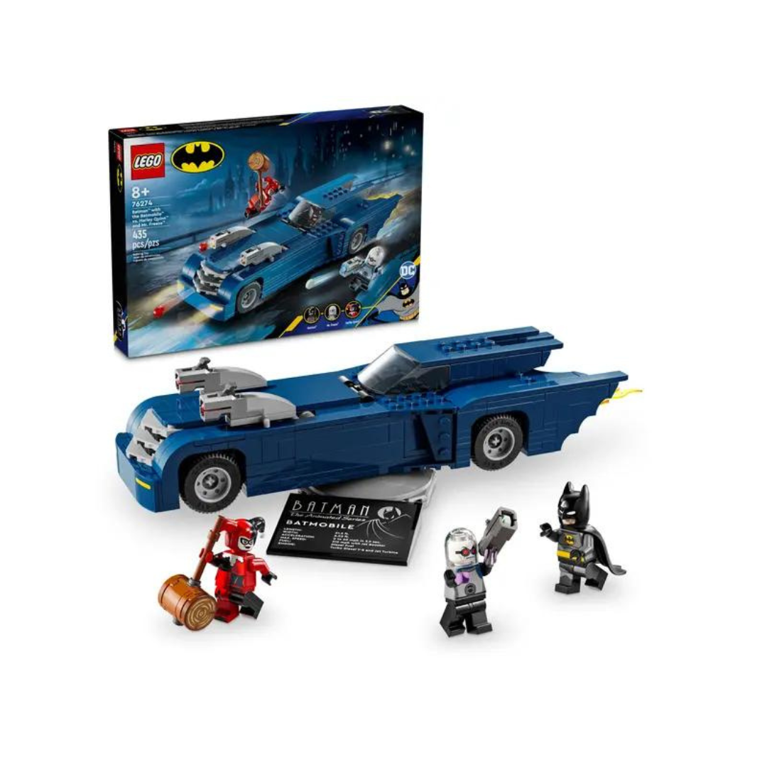 Lego Batman 76274 – Batman con Batmobile vs. Harley Quinn e Mr. Freeze