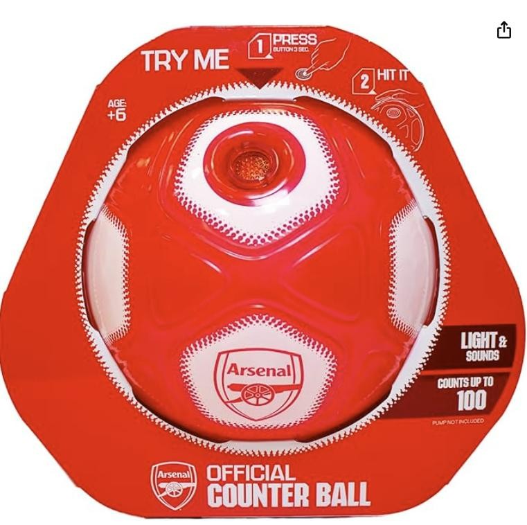 Team Merchandise Smart Ball Counter Football Arsenal Arsenal