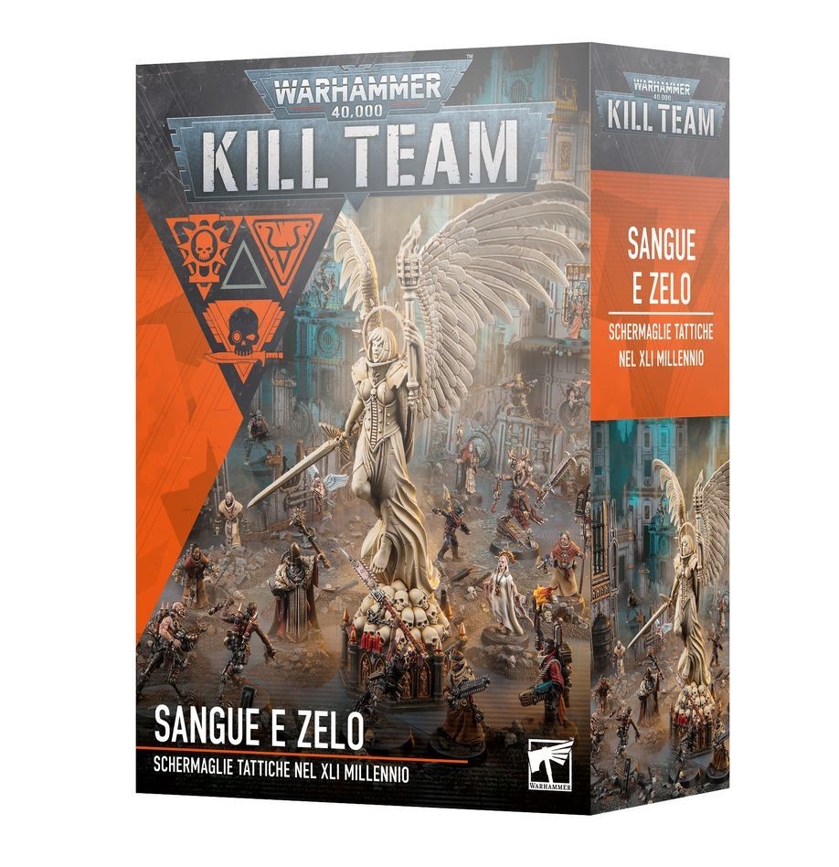 SANGUE E ZELO blood and zeal KILL TEAM warhammer 40k IN ITALIANO età 12+