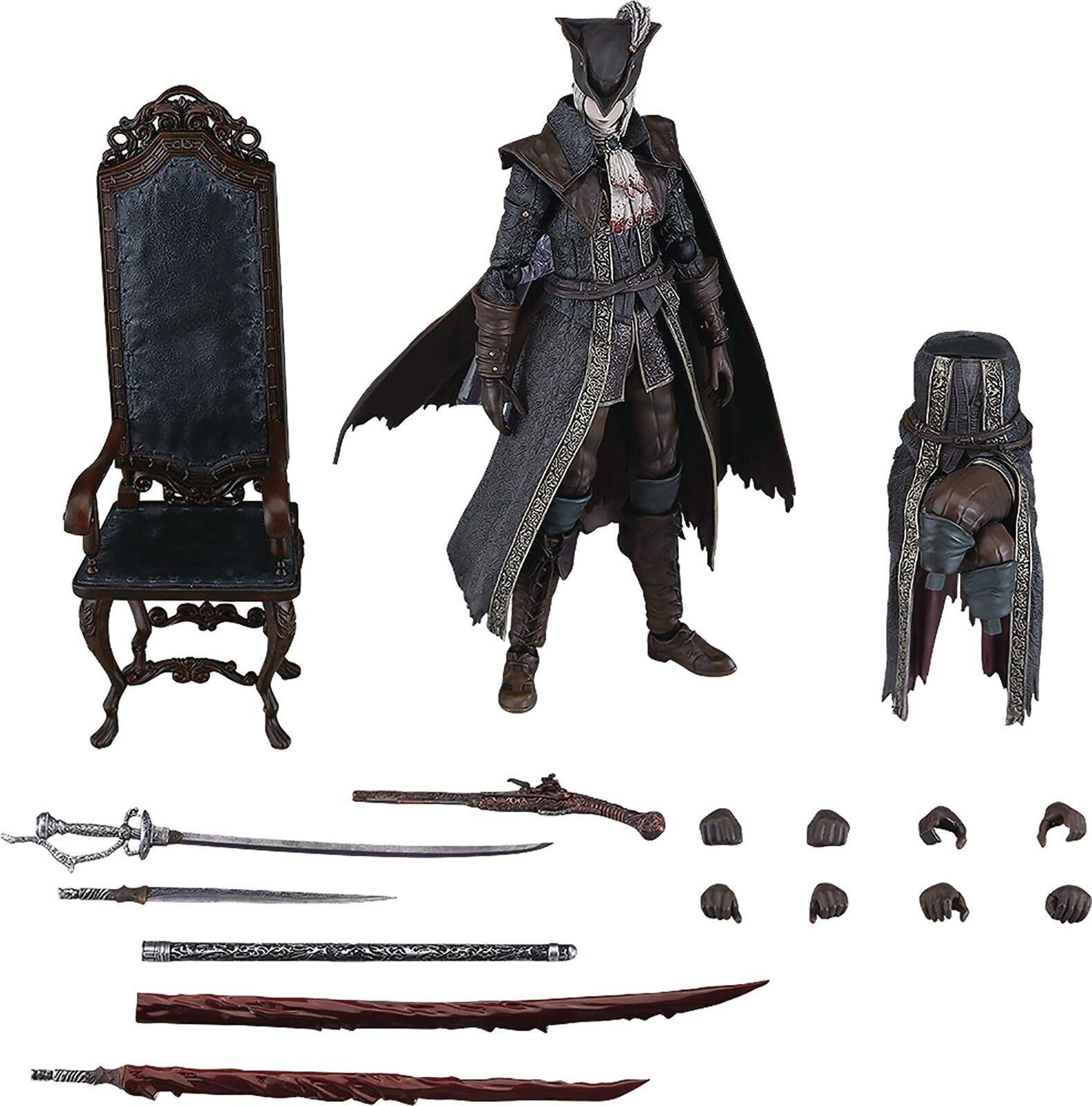 Figma 367-DX Bloodborne Cacciatore: The Old Cacciatori Edizione Action Figure