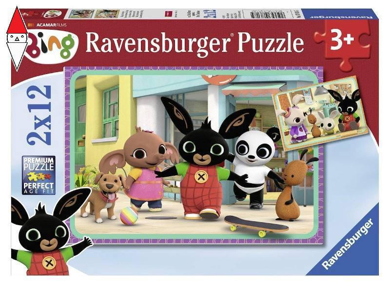PUZZLE RAVENSBURGER PUZZLE 2X12 PZ BING