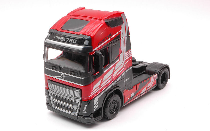 Volvo Fh16 Globetrotter 750 XXL Red Truck Camion 1:43 Model BBURAGO
