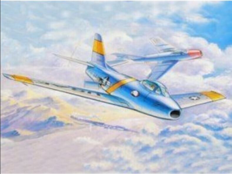 TRUMPETER 01320 MAQUETTE NORTH AMERICAN F-86 F-30 SABRE 1/144