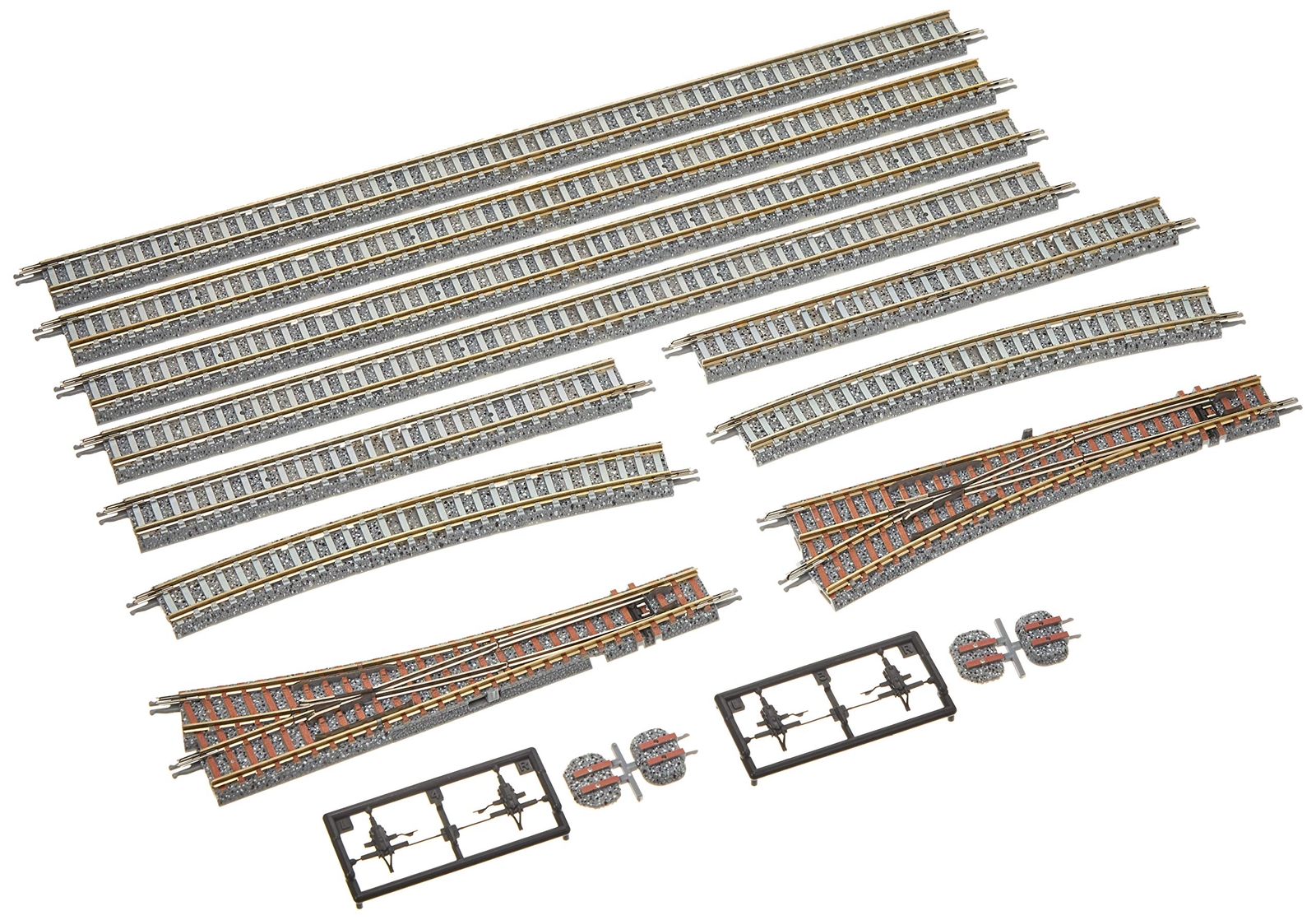 Set Di Binari TOMIX N Gauge Linea Di Ingresso Modello B 970251 Scala 1/150 NUOVO