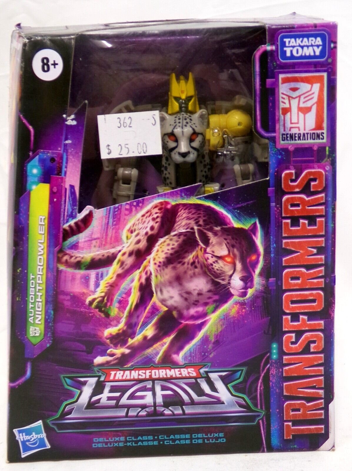 Hasbro Transformers Legacy Deluxe Class Autobot Nightprowler Nuovo Sigillato