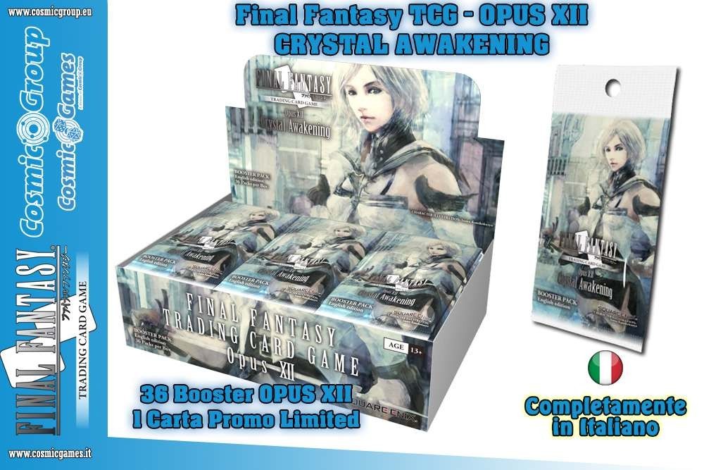 FFTCG OPUS XII BOOSTERS BOX ITALIAN (36)