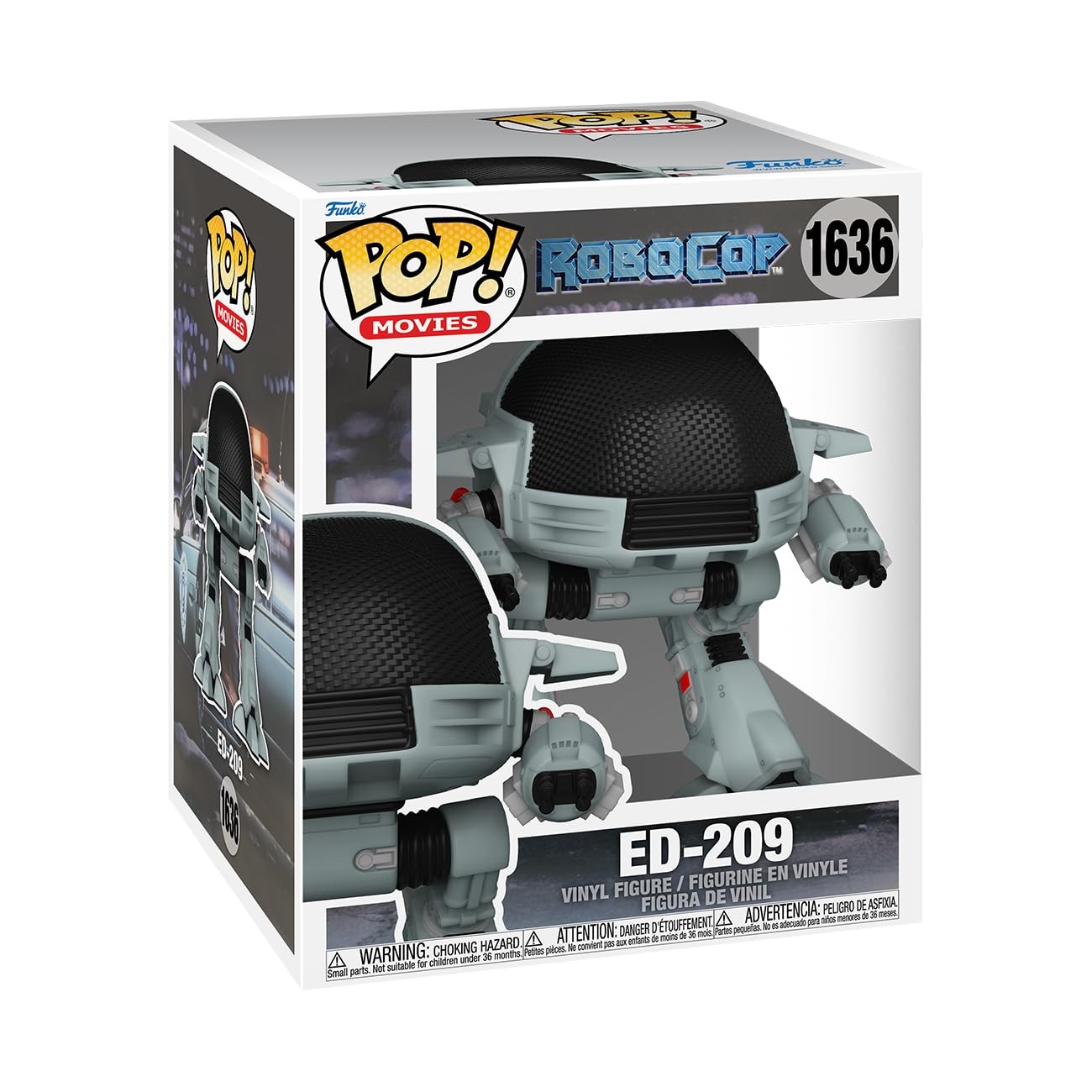 Funko Pop! Super: Robocop - ED-209​ - ED-209 - Figura in Vinile da Collezione -