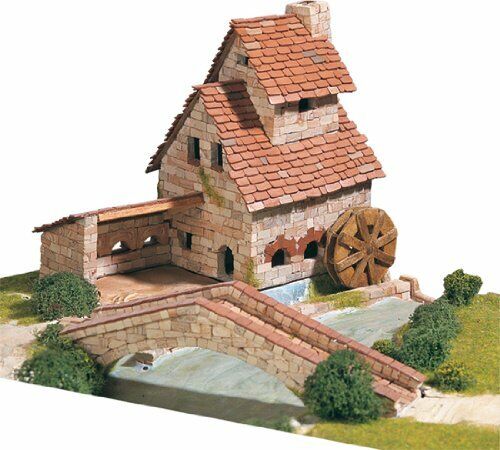 Mulino Ad Acqua Con Ponte - Mill with Stone Bridge 2000 pcs Model Kit 1409