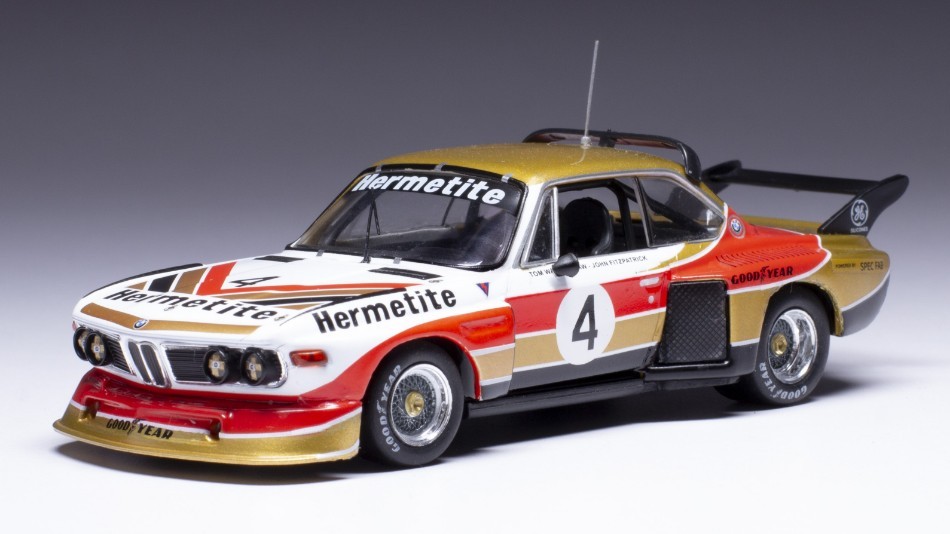Bmw 3.5 Csl #4 Silverstone 1976 Gr.5 Fitzpatrick / Walkinshaw 1:43 Model