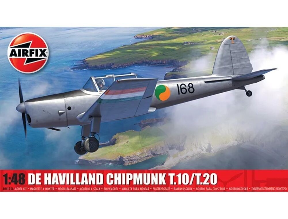 AIRFIX A04105A MODELLO HAVILLAND CHIPMUNK T.10/T.20 1/48