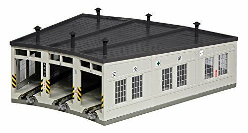 KATO N Gauge 1/150 23-240 3-Stall Cemento Roundhouse Nuovo Da Giappone
