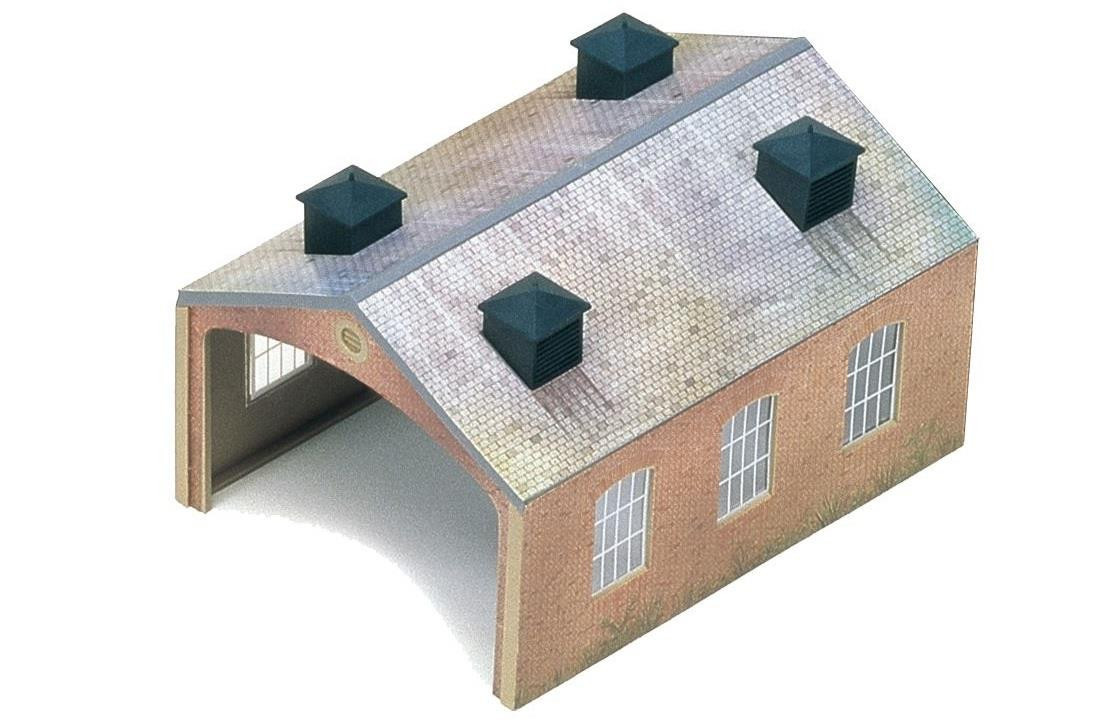 Hornby Skaledale Capannone Motore Scala 1:76 OO Gauge - R8004