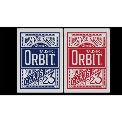 Mazzo di carte Orbit Tally Ho Circle Back (Red) Playing Cards