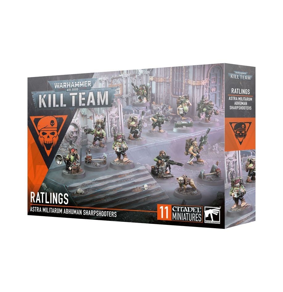 RATLING set di miniature KILL TEAM astra militarum WARHAMMER 40K età 12+