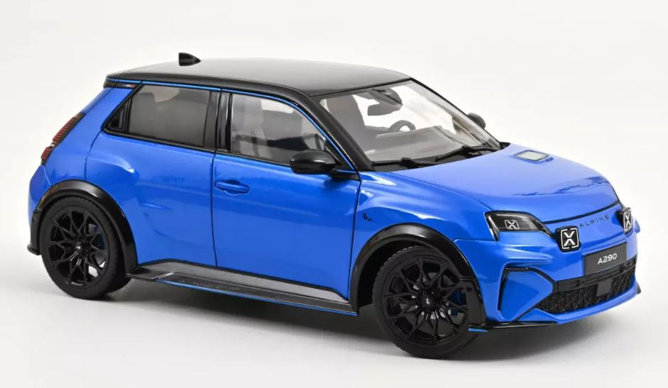 NOREV - ALPINE A290 GTS 2025 Blu Alpino e Nero - 1/18 - NOREV185450