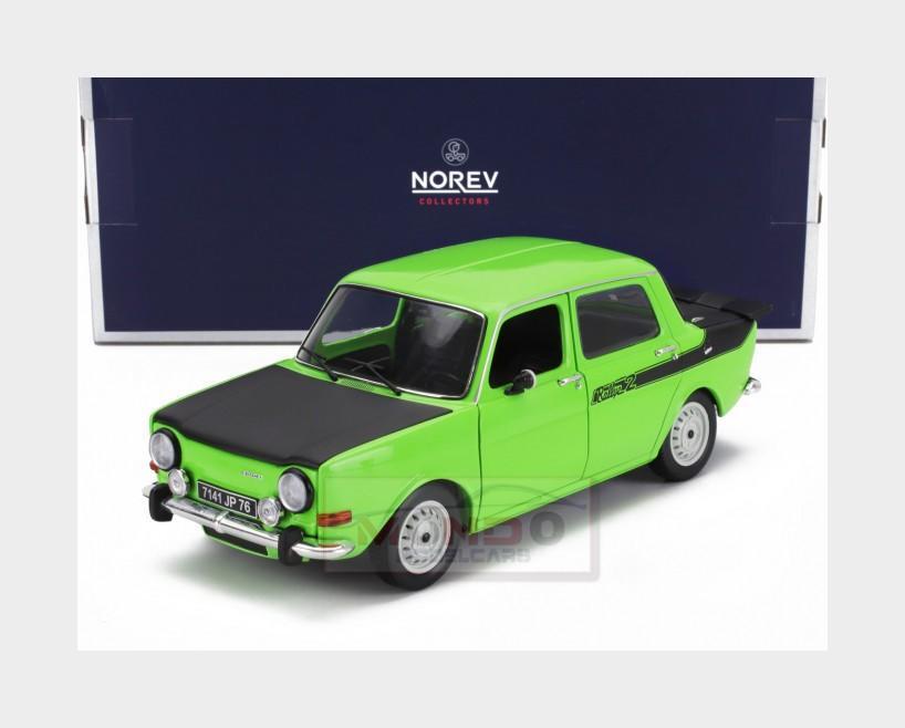 1:18 NOREV Simca 1000 Rally2 1976 Green Black NV185715