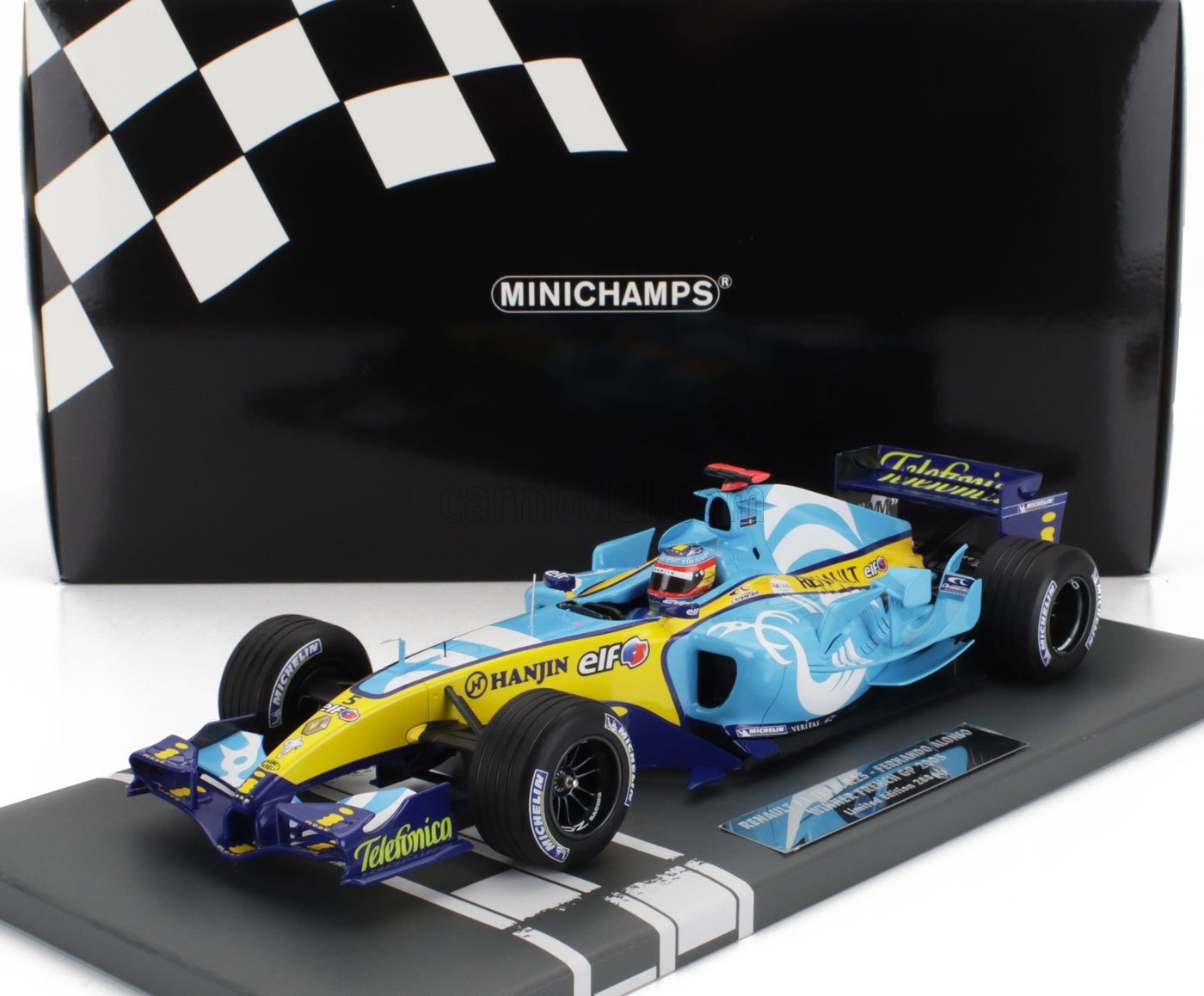 1/18 MINICHAMPS - RENAULT - F1  R25 TEAM RENAULT N 1 WORLD CHAMPION 117051005