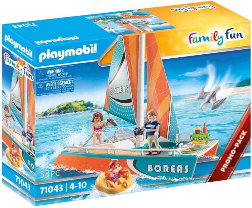 Originale PLAYMOBIL® Family Fun 71043 - Catamarano