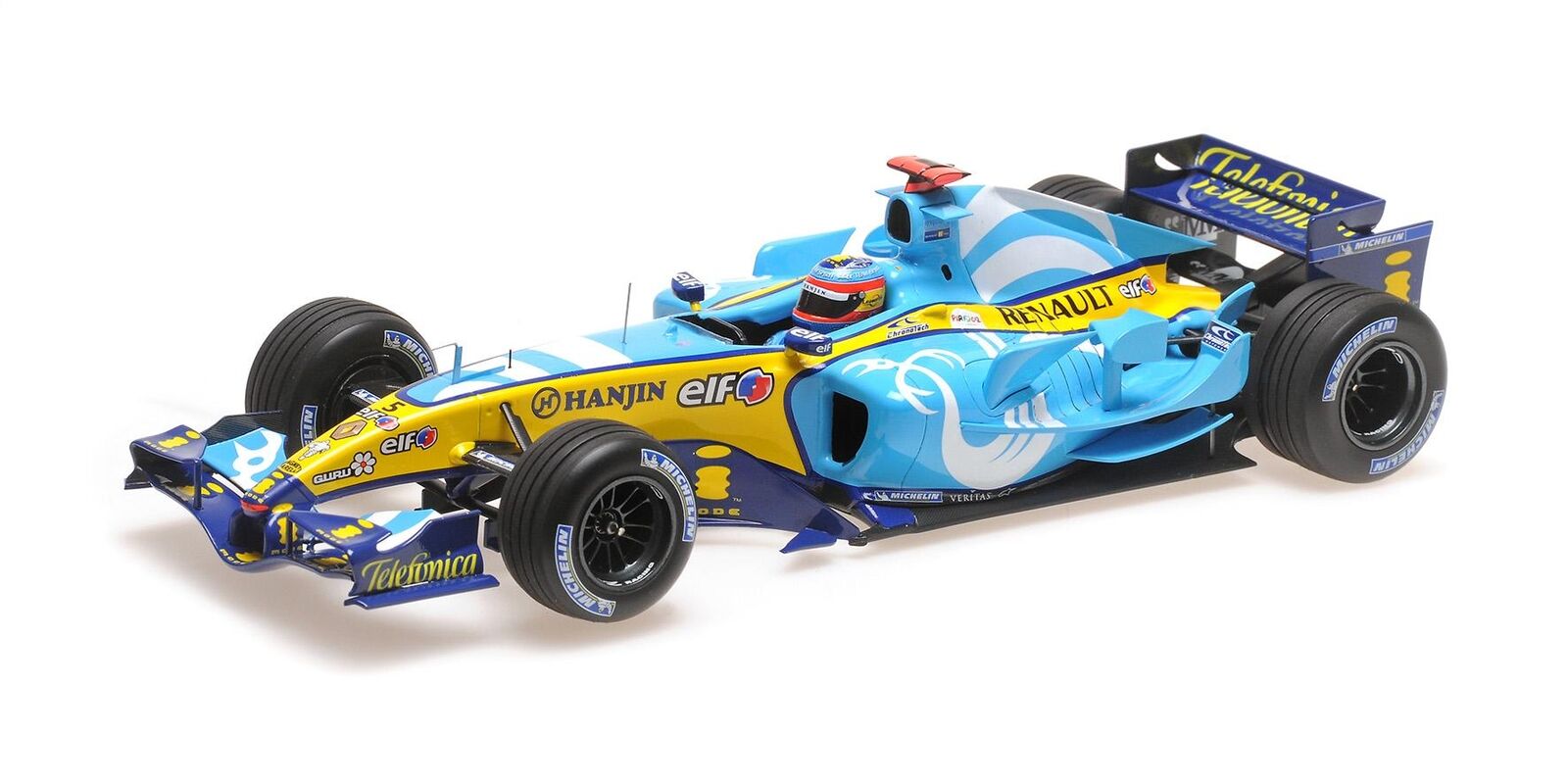 1:18 MINICHAMPS Renault F1 R25 #1 Win.French Gp 2005 Fernando Alonso 117051005