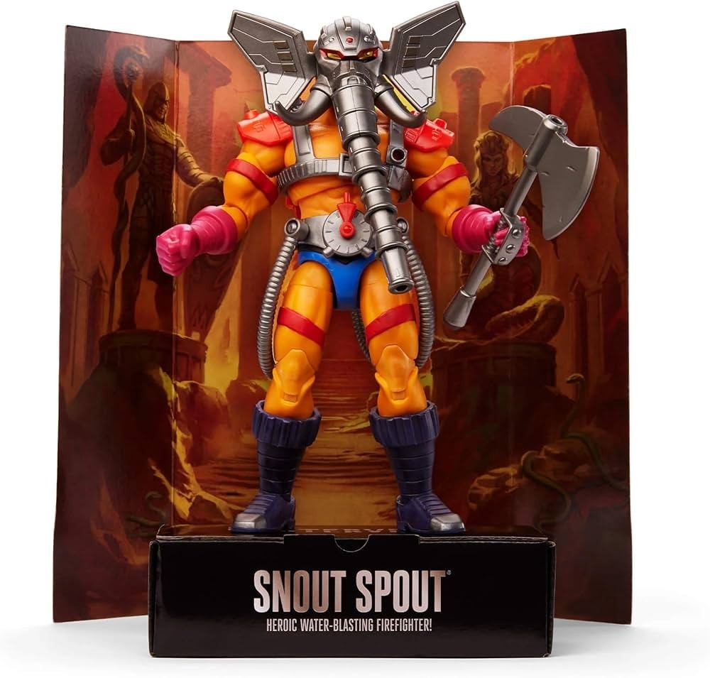 Mattel Creations Masters MOTU Masterverse New Eternia Snout Spout Exclusive